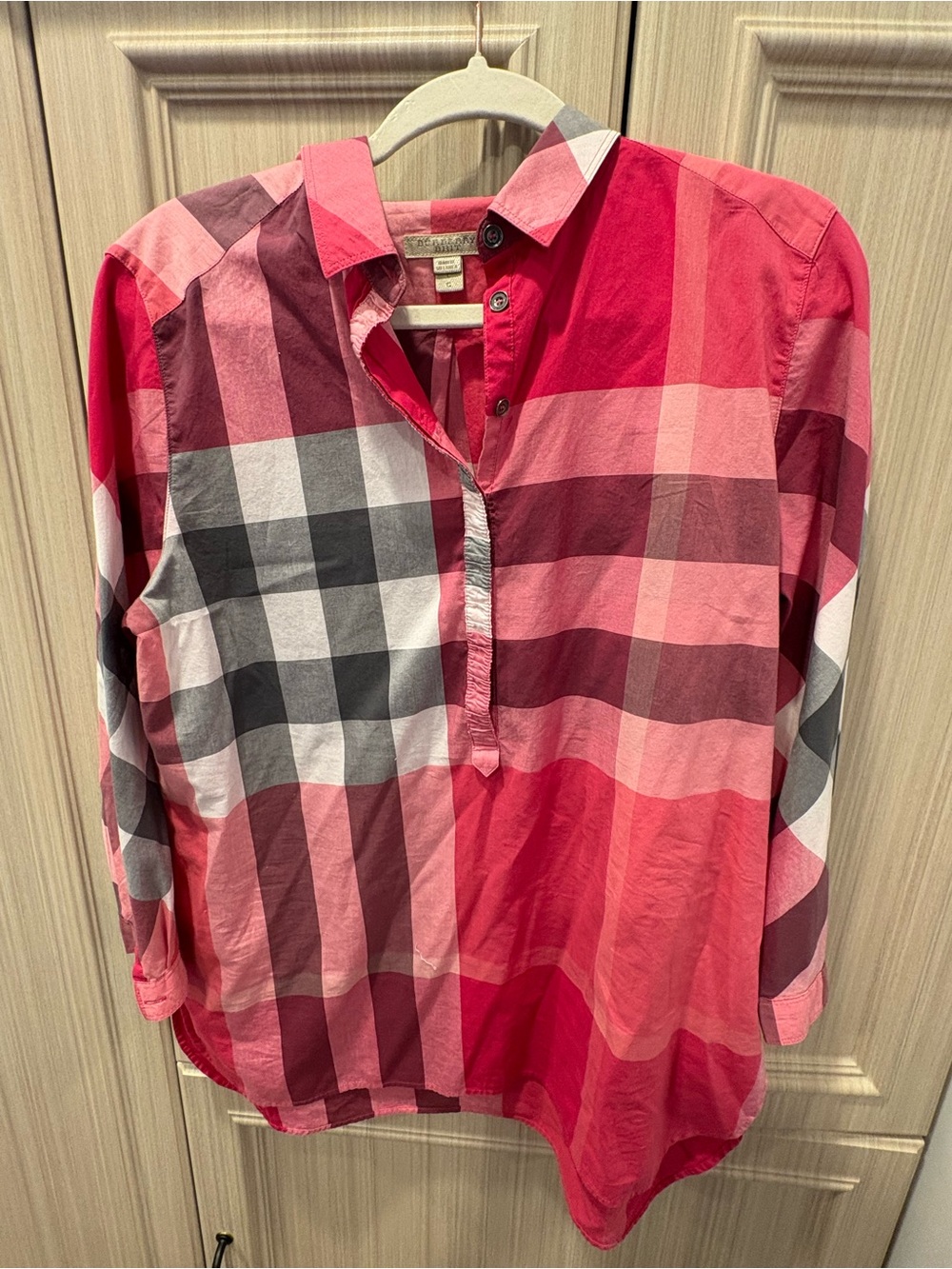 Burberry Brit Nova Check Shirt Size L
